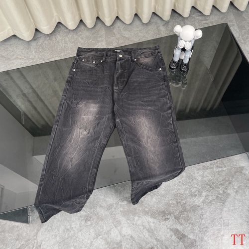 Replica Balenciaga Jeans For Unisex #1227379 $60.00 USD for Wholesale