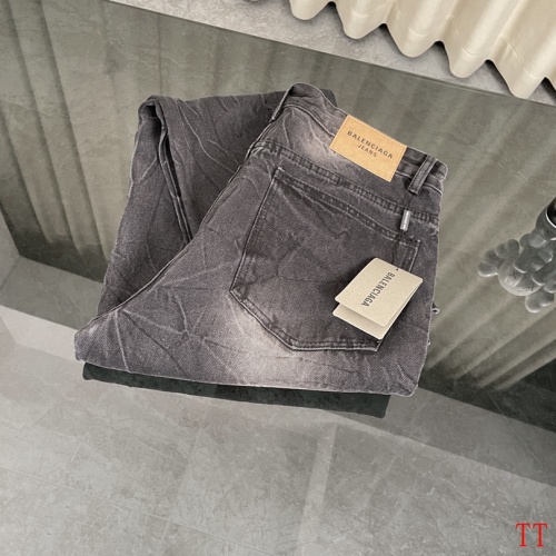 Replica Balenciaga Jeans For Unisex #1227379 $60.00 USD for Wholesale