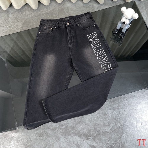 Replica Balenciaga Jeans For Men #1227380 $68.00 USD for Wholesale