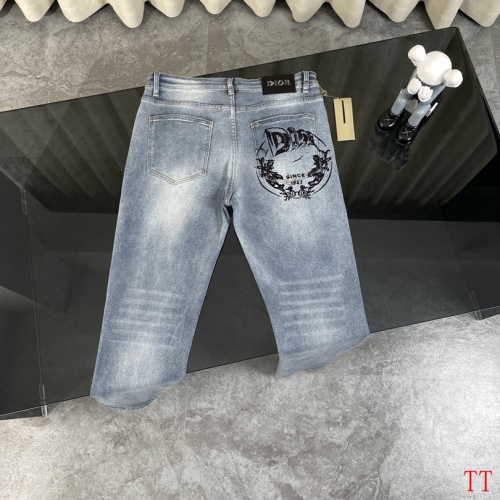 Replica Christian Dior Jeans For Unisex #1227384 $60.00 USD for Wholesale