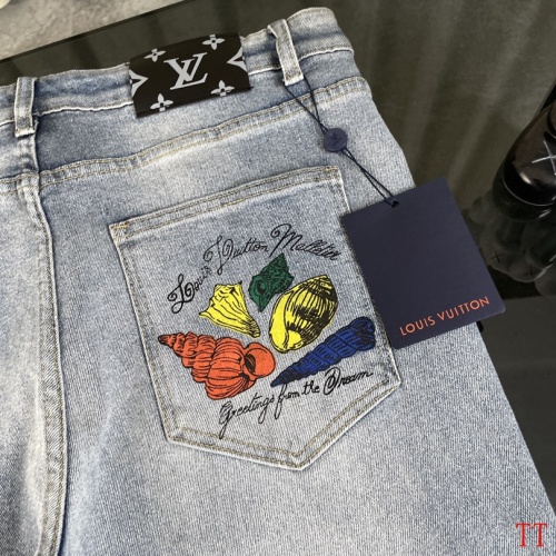 Replica Louis Vuitton LV Jeans For Unisex #1227385 $60.00 USD for Wholesale