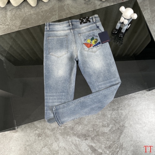 Replica Louis Vuitton LV Jeans For Unisex #1227385 $60.00 USD for Wholesale