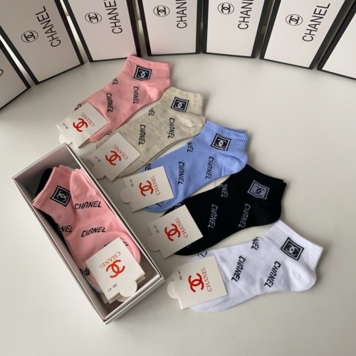 Replica Chanel Socks #1227500 $27.00 USD for Wholesale