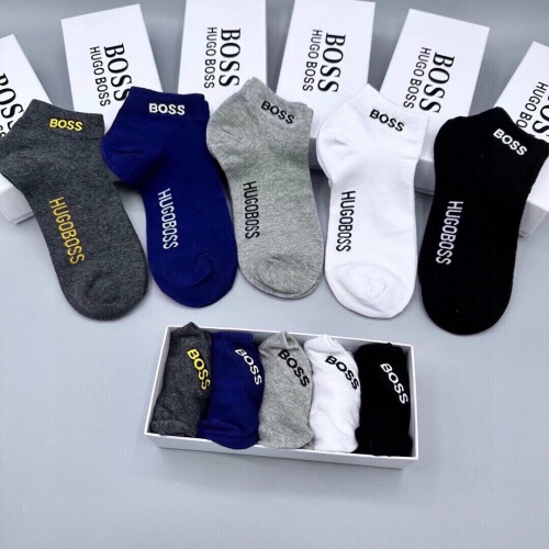 Replica Boss Socks For Men #1227501 $29.00 USD for Wholesale