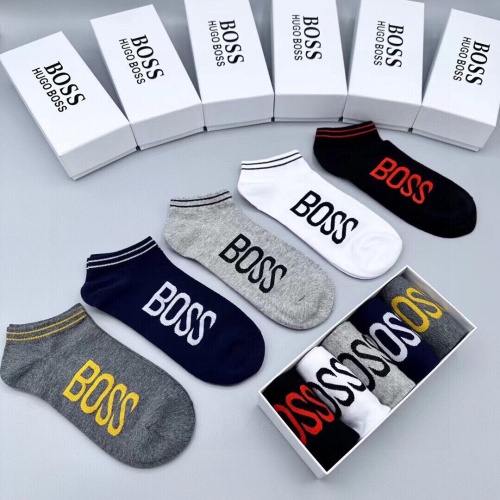 Replica Boss Socks For Men #1227502 $29.00 USD for Wholesale