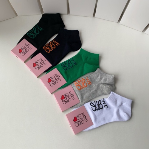 Replica Loewe Socks #1227539 $27.00 USD for Wholesale