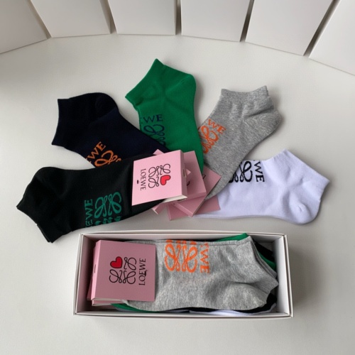 Replica Loewe Socks #1227539 $27.00 USD for Wholesale