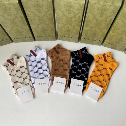 Gucci Socks #1227542 $27.00 USD, Wholesale Replica Gucci Socks