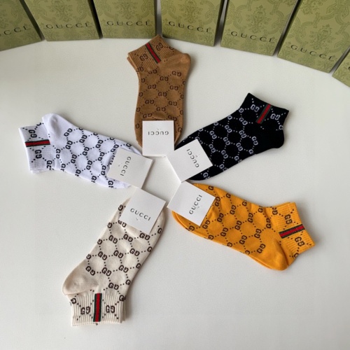 Replica Gucci Socks #1227542 $27.00 USD for Wholesale