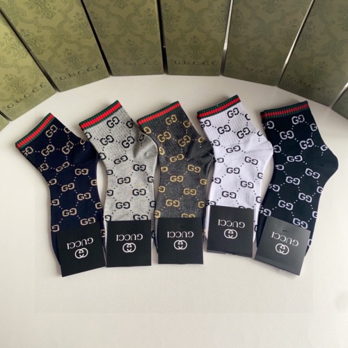 Gucci Socks #1227543 $27.00 USD, Wholesale Replica Gucci Socks