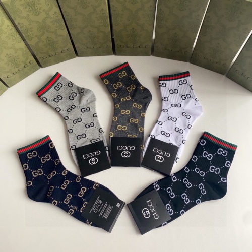 Replica Gucci Socks #1227543 $27.00 USD for Wholesale