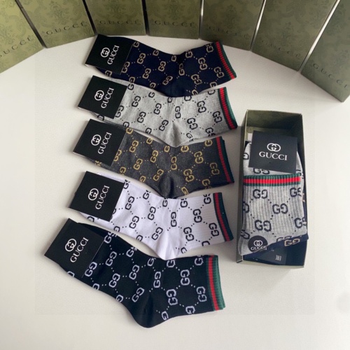 Replica Gucci Socks #1227543 $27.00 USD for Wholesale