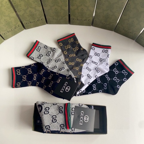 Replica Gucci Socks #1227543 $27.00 USD for Wholesale