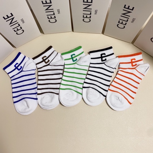 Celine Socks #1227552 $27.00 USD, Wholesale Replica Celine Socks