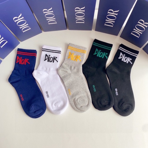 Christian Dior Socks #1227558 $27.00 USD, Wholesale Replica Christian Dior Socks