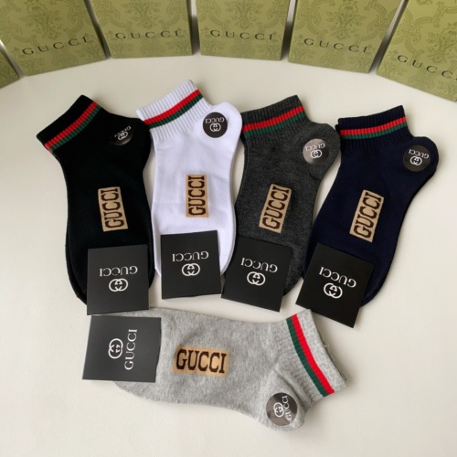 Replica Gucci Socks #1227560 $27.00 USD for Wholesale