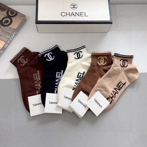 Replica Chanel Socks #1227686 $27.00 USD for Wholesale