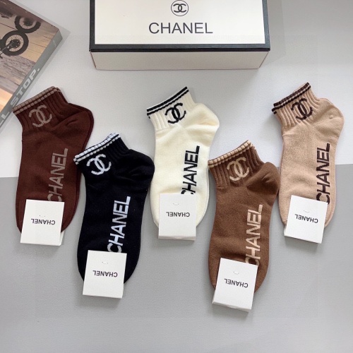 Replica Chanel Socks #1227686 $27.00 USD for Wholesale