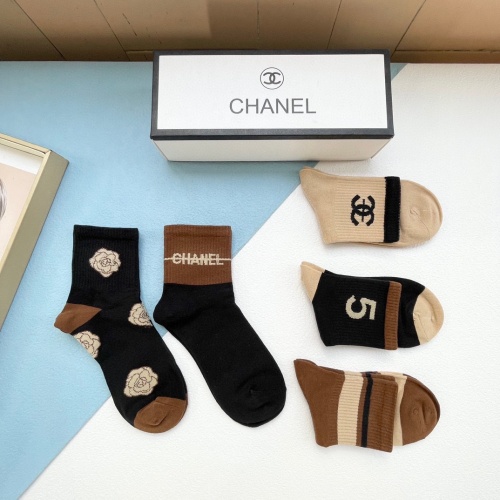 Replica Chanel Socks #1227705 $27.00 USD for Wholesale