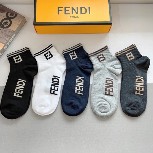 Fendi Socks #1227733 $27.00 USD, Wholesale Replica Fendi Socks