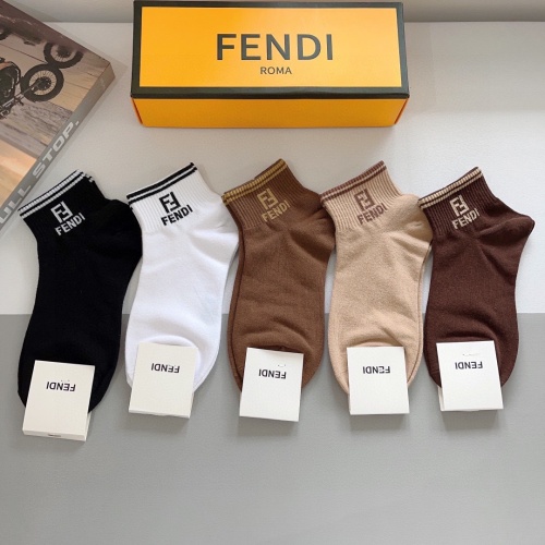 Fendi Socks #1227734 $27.00 USD, Wholesale Replica Fendi Socks