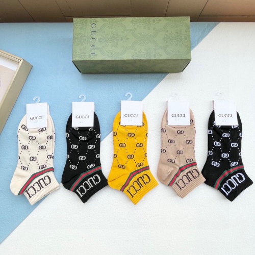 Replica Gucci Socks #1227739 $27.00 USD for Wholesale