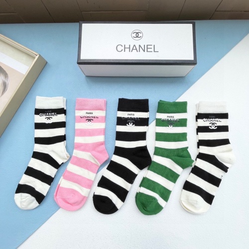 Chanel Socks #1227749 $32.00 USD, Wholesale Replica Chanel Socks