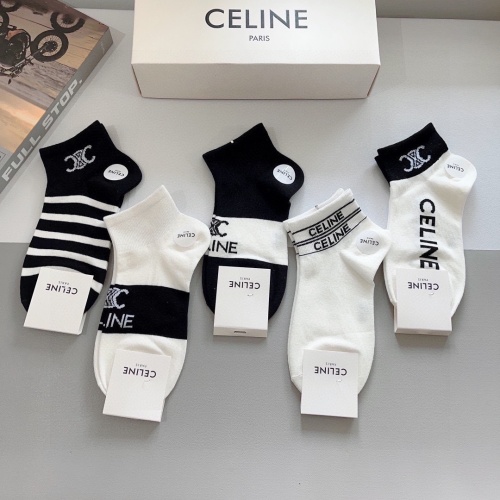 Replica Celine Socks #1227880 $27.00 USD for Wholesale