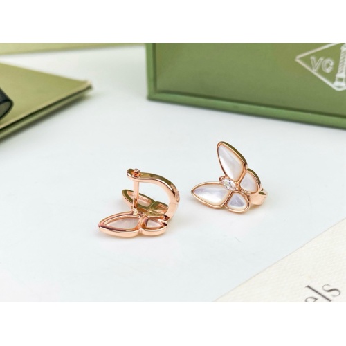 Van Cleef &amp; Arpels Earrings For Women #1228329 $34.00 USD, Wholesale Replica Van Cleef &amp; Arpels Earrings