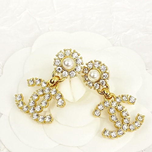 Replica Chanel Earrings For Women #1228403 $29.00 USD for Wholesale