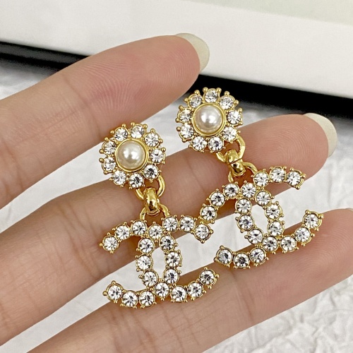 Replica Chanel Earrings For Women #1228403 $29.00 USD for Wholesale