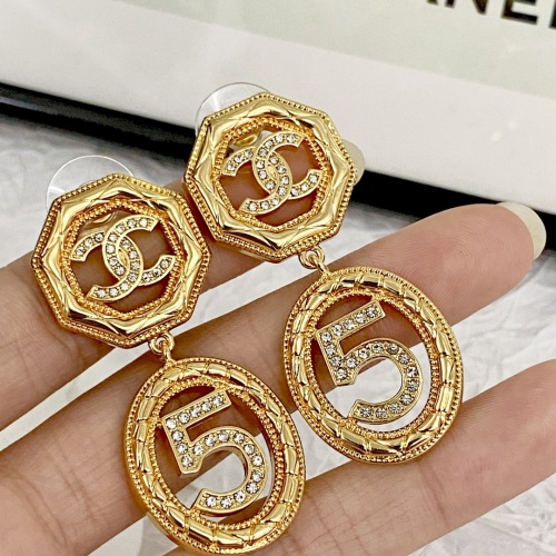 Replica Chanel Earrings For Women #1228404 $32.00 USD for Wholesale