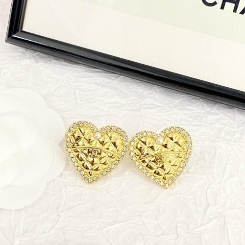 Replica Chanel Earrings For Women #1228410 $27.00 USD for Wholesale