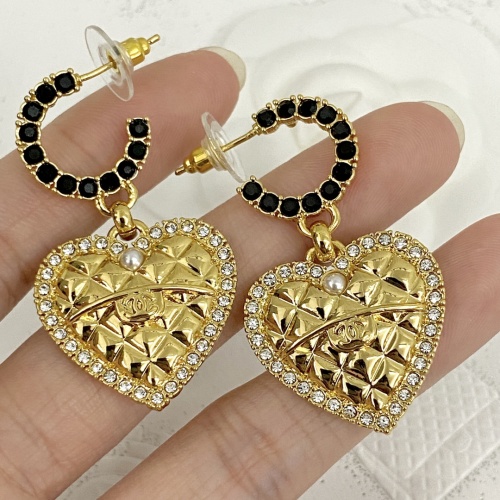 Replica Chanel Earrings For Women #1228413 $34.00 USD for Wholesale