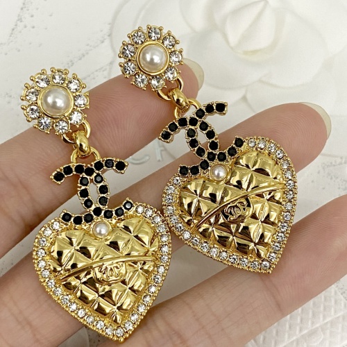 Replica Chanel Earrings For Women #1228415 $36.00 USD for Wholesale