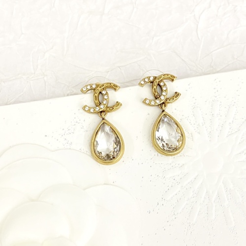 Replica Chanel Earrings For Women #1228417 $27.00 USD for Wholesale