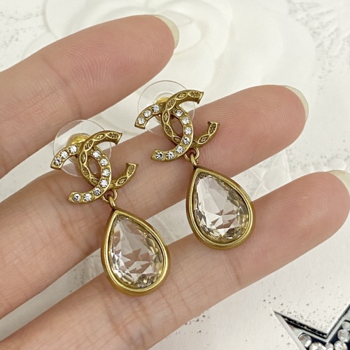 Replica Chanel Earrings For Women #1228417 $27.00 USD for Wholesale