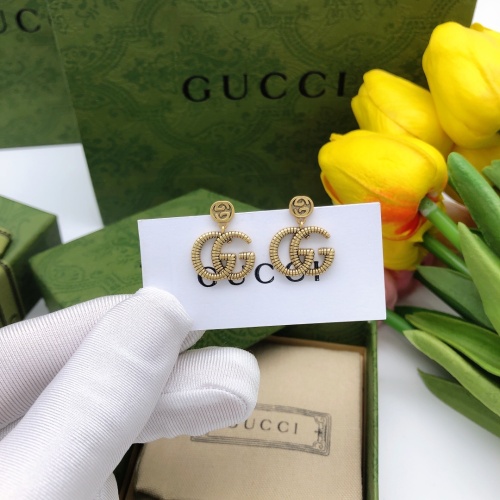 Replica Gucci Earrings For Women #1228419 $25.00 USD for Wholesale