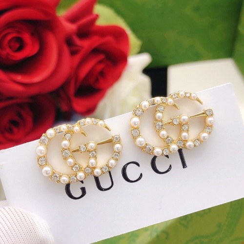 Gucci Earrings For Women #1228421 $27.00 USD, Wholesale Replica Gucci Earrings