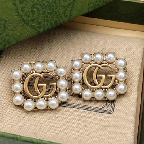 Replica Gucci Earrings For Women #1228422 $27.00 USD for Wholesale