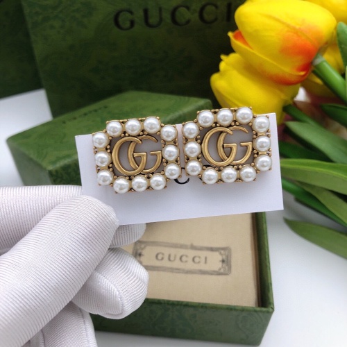 Replica Gucci Earrings For Women #1228422 $27.00 USD for Wholesale