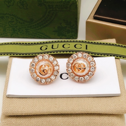 Replica Gucci Earrings For Women #1228425 $27.00 USD for Wholesale