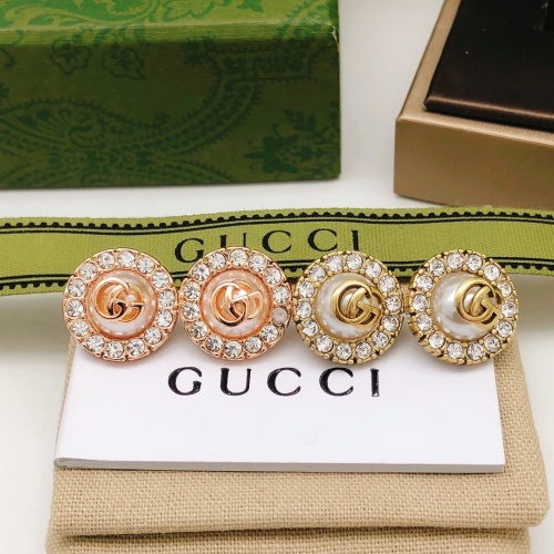 Replica Gucci Earrings For Women #1228425 $27.00 USD for Wholesale