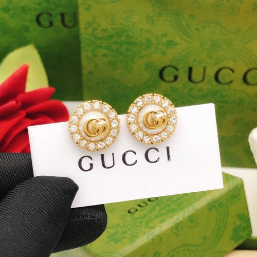 Replica Gucci Earrings For Women #1228426 $27.00 USD for Wholesale