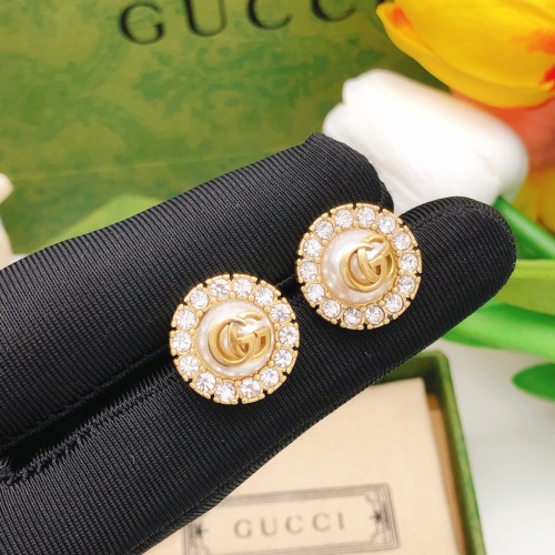 Replica Gucci Earrings For Women #1228426 $27.00 USD for Wholesale