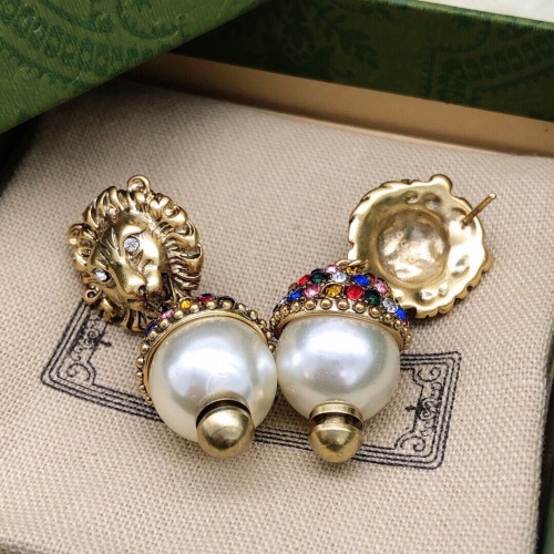 Replica Gucci Earrings For Women #1228427 $32.00 USD for Wholesale