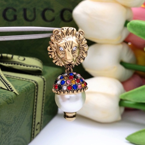 Replica Gucci Earrings For Women #1228427 $32.00 USD for Wholesale