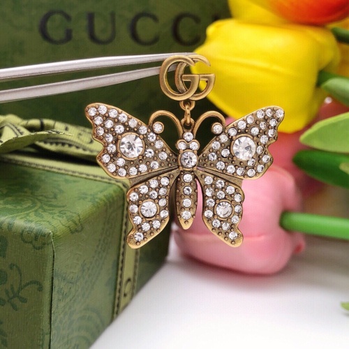 Replica Gucci Earrings For Women #1228436 $32.00 USD for Wholesale