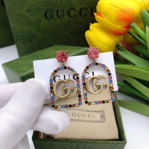 Replica Gucci Earrings For Women #1228460 $29.00 USD for Wholesale