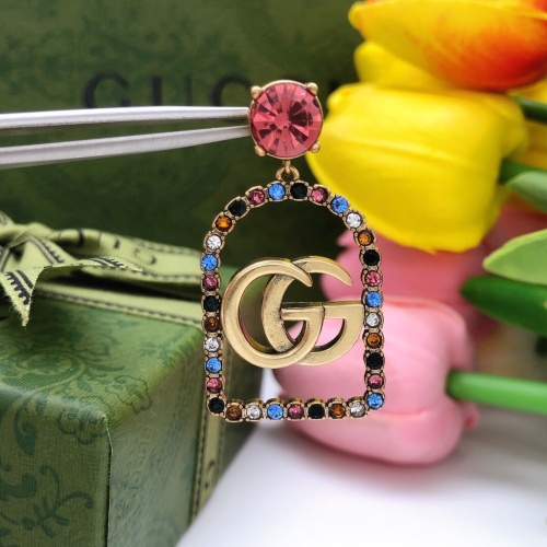 Replica Gucci Earrings For Women #1228460 $29.00 USD for Wholesale